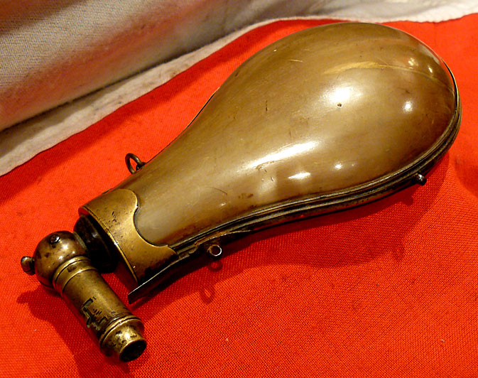 French Very Fine & Most Rare 18th Century Lanthorn Powder-Flask Attributed To Nicolas Noel Boutet