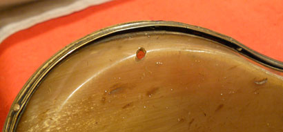 French Very Fine & Most Rare 18th Century Lanthorn Powder-Flask Attributed To Nicolas Noel Boutet