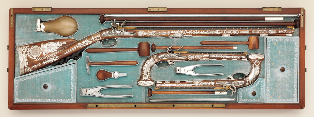 French Very Fine & Most Rare 18th Century Lanthorn Powder-Flask Attributed To Nicolas Noel Boutet