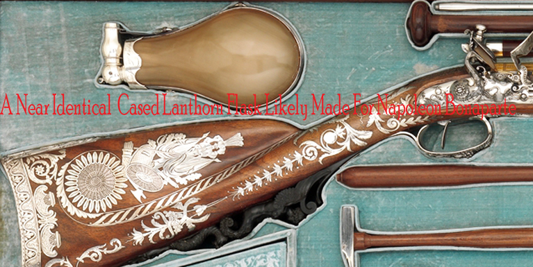 French Very Fine & Most Rare 18th Century Lanthorn Powder-Flask Attributed To Nicolas Noel Boutet