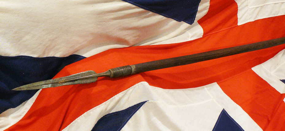 A Fascinating Original Bronze Age Spear or Lance Around 3400 Years Old From The Ancient Heroic Age, the Era of the Trojan War of Achilles and Hector. Old Oak Re-Hafted Likely a Century Or More Ago and Wire Bound