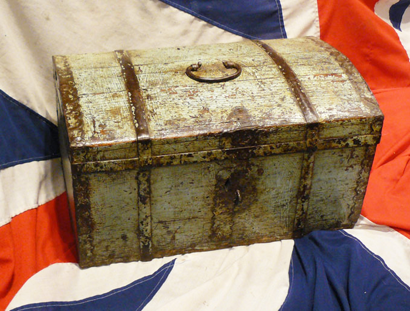 Super 1850's 'Crimean War' Russian Military Officer's Campaign Trunk