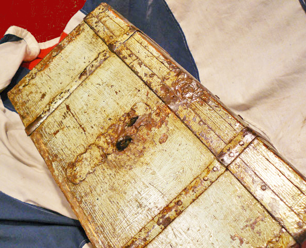 Super 1850's 'Crimean War' Russian Military Officer's Campaign Trunk