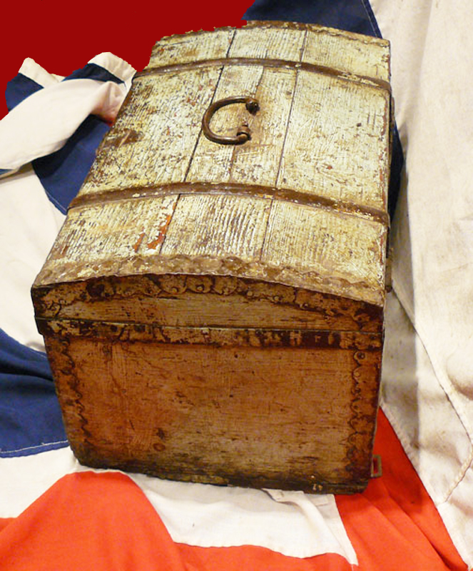 Super 1850's 'Crimean War' Russian Military Officer's Campaign Trunk