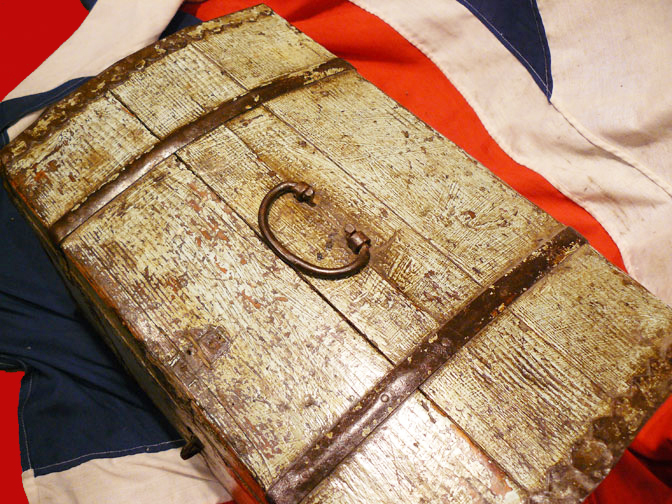 Super 1850's 'Crimean War' Russian Military Officer's Campaign Trunk