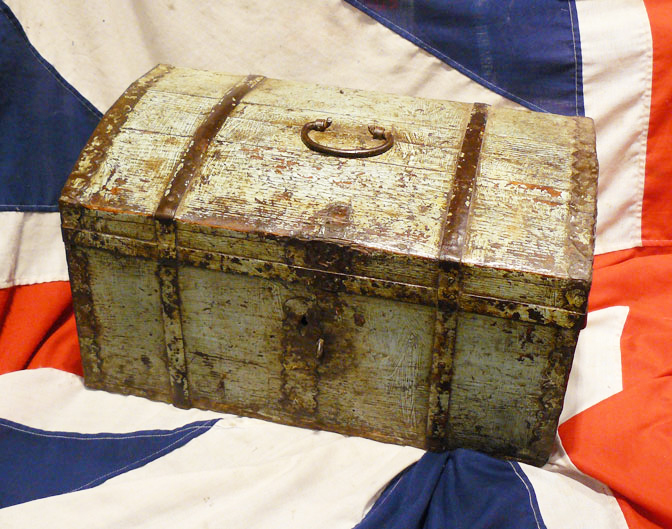 Super 1850's 'Crimean War' Russian Military Officer's Campaign Trunk