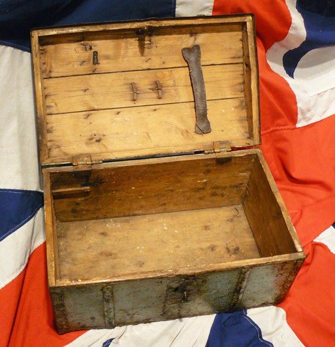 Super 1850's 'Crimean War' Russian Military Officer's Campaign Trunk