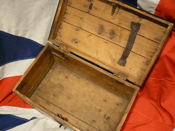 Super 1850's 'Crimean War' Russian Military Officer's Campaign Trunk