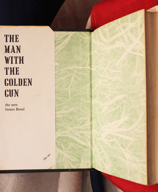 1st Edition James Bond, Man With the Golden Gun, by Ian Fleming. Bond Sent to the Caribbean To Find & Kill Francisco Scaramanga, The Titular