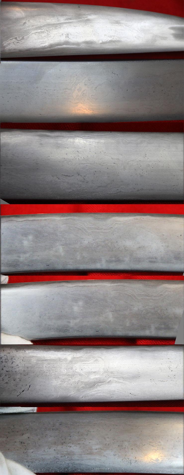 Superb Antique Indian Tulwar 17th to 18th Century Silver Decor Hilted Sword With Hybrid Wootz Damascus Shamshir Blade. It Has Just Returned From Expert Museum Grade Conservation, Polishing & Etching of The Blade To Reveal Its Stunning Pattern