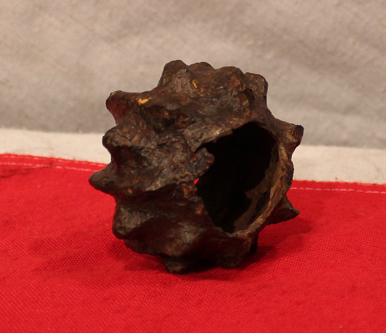 A Superb, Medieval & Most Rare, 12th-13th Century Crusader Knights Iron Flanged Battle Mace & Scorpion Flail Mace Head