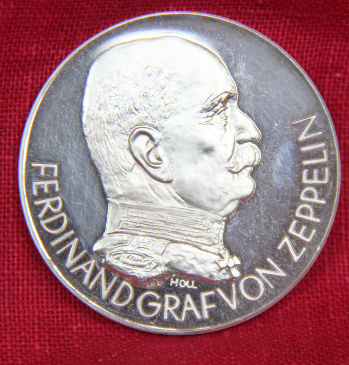 1924 Graf Zeppellin Z.R. III, The USS Los Angeles, Airship Medal, For The Flight of The Zeppelin, Previously Known As The LZ126, To America. A Most Rare Example