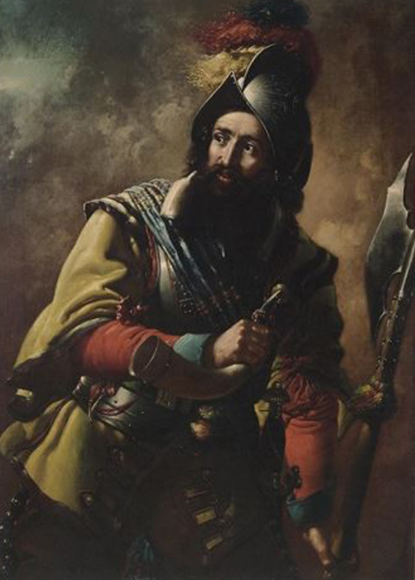 A Most Impressive Original 16th -17th Century Nuremberg 'Black and White' Comb Morion Helmet, The Very Same Form of Helmet As Was Made Famous by the Spanish Conquistador’s in Their Conquest of Central America