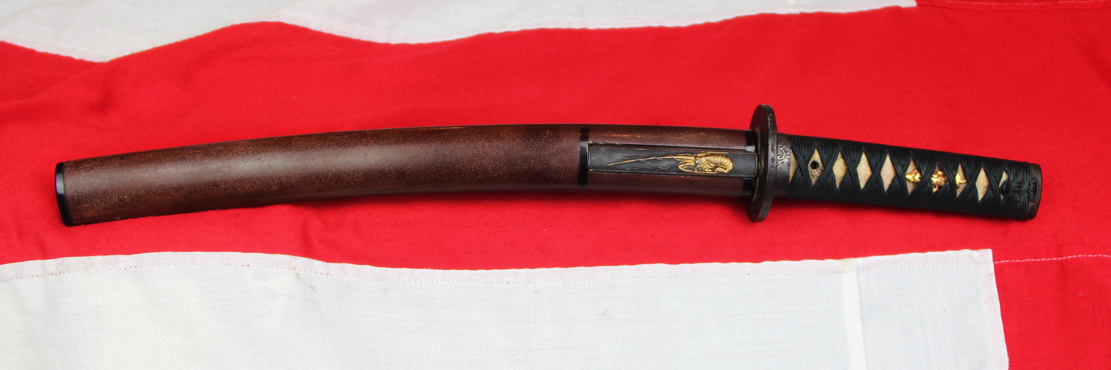 A Stunning Japanese 0-Tanto Signed Echizen Kuni ju nin Kanenori Circa 1615