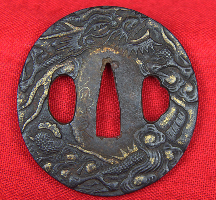 A Stunning Japanese 0-Tanto Signed Echizen Kuni ju nin Kanenori Circa 1615