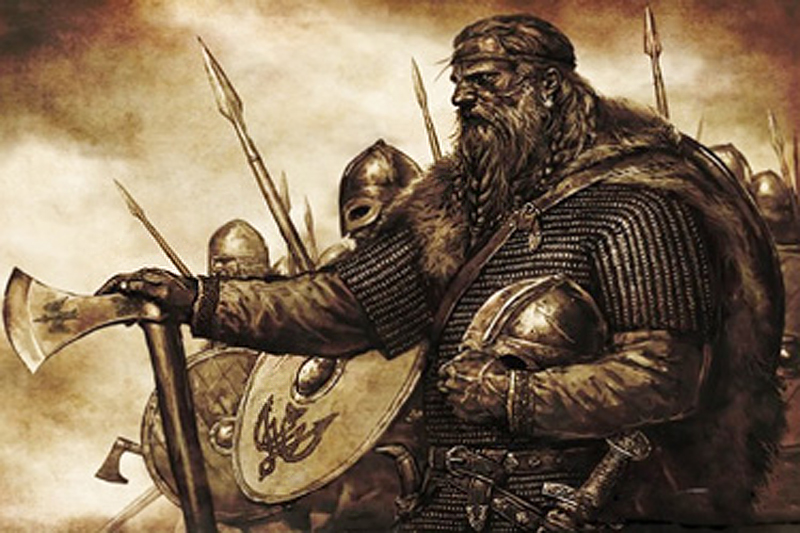 A Very Good & Most Rare Viking Period Javelin Spear, A 'Frakka' Head, ᚠᚱᛅᚴᚴᛅ. During the War Between The Aesir & The Vanir, Odin Threw A Javelin Into The Vanir Host. Circa 900 AD.