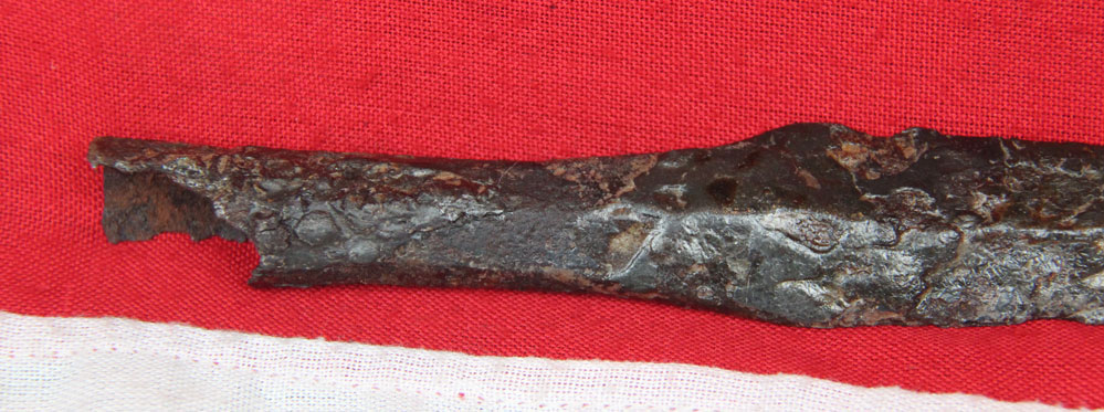 A Heavy Grade 9th to 10th Century Original Viking Socket Spear. An Incredibly Inexpensive Original Viking Battle Spear From The Time of The Viking Seiges of Paris, And The Early Raids Into The British Isles