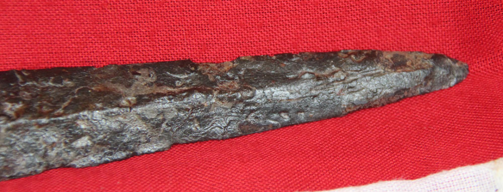 A Heavy Grade 9th to 10th Century Original Viking Socket Spear. An Incredibly Inexpensive Original Viking Battle Spear From The Time of The Viking Seiges of Paris, And The Early Raids Into The British Isles