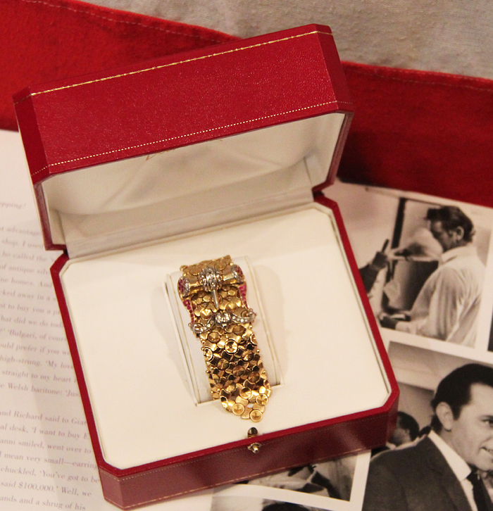 The Spectacular, Elizabeth Taylor, 'Million Dollar' Gold, Diamond And Ruby Rolex 'Mystery' Watch, With a Diamond & Ruby Bracelet. Described As, Probably, The Most Spectacular, Beautiful and Unique Rolex Watch in the World