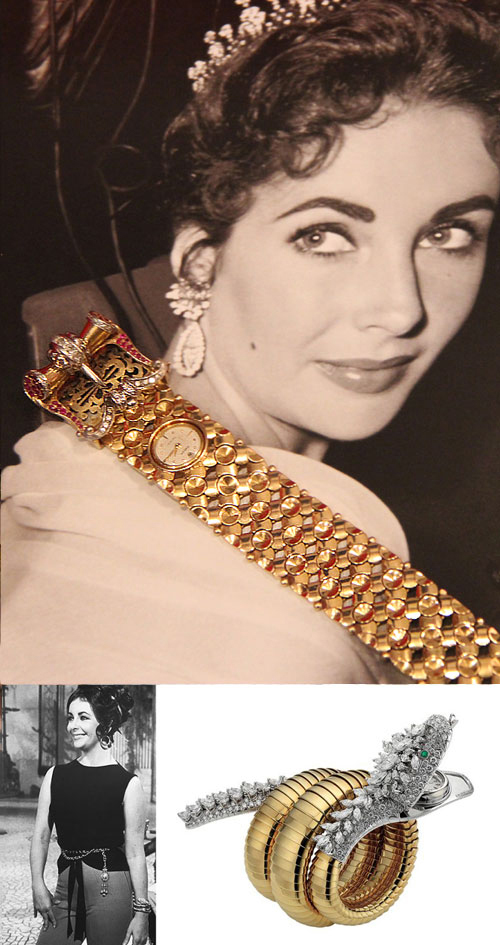 The Spectacular, Elizabeth Taylor, 'Million Dollar' Gold, Diamond And Ruby Rolex 'Mystery' Watch, With a Diamond & Ruby Bracelet. Described As, Probably, The Most Spectacular, Beautiful and Unique Rolex Watch in the World