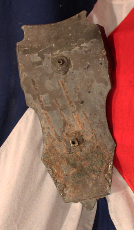 A Very Rare Collector’s Piece From One of the Most Significant National Hero State Events in the 19th Century. Original Part From The Duke of Wellington's Funeral Carriage. That Was, For The Greater Part , Constructed From Cannon Captured From Waterloo.