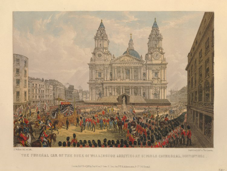 A Very Rare Collector’s Piece From One of the Most Significant National Hero State Events in the 19th Century. Original Part From The Duke of Wellington's Funeral Carriage. That Was, For The Greater Part , Constructed From Cannon Captured From Waterloo.