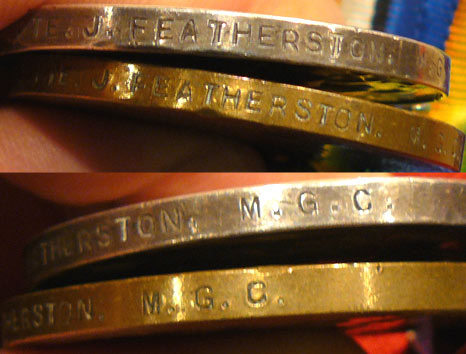 Part of a Superb WW1 Machine Gunner's Collection, British and German. A Superb & Fabulous Set of POW Medals, Plus, a Letter From the King & Two Photographs. 1 Signed, of a Machine Gunner of the Most Collectable WW1 British Machine Gun Corps