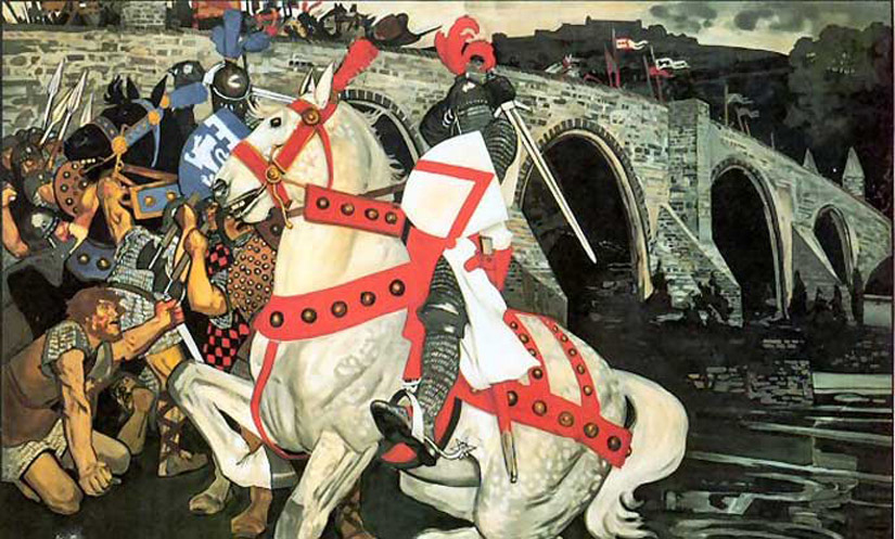 A Museum Quality Original & Ancient, Crusades Period, King Edward Ist Medieval Knights Sword, 13th century. Used During The Time of Edward Longshanks, William Wallace and Robert The Bruce, Used By Both English & Scottish Knights During That Historic Era