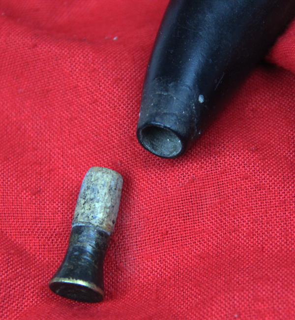 A Good Early Naval Merchantman Ship's Cannon Priming Flask