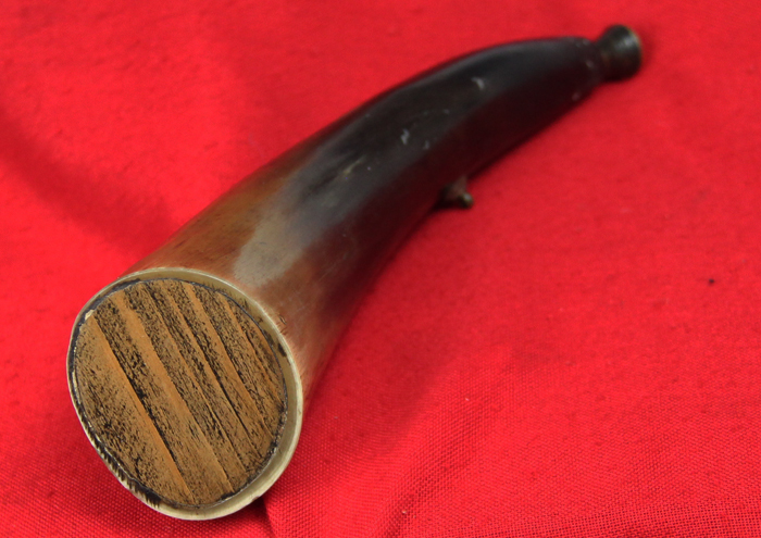 A Good Early Naval Merchantman Ship's Cannon Priming Flask
