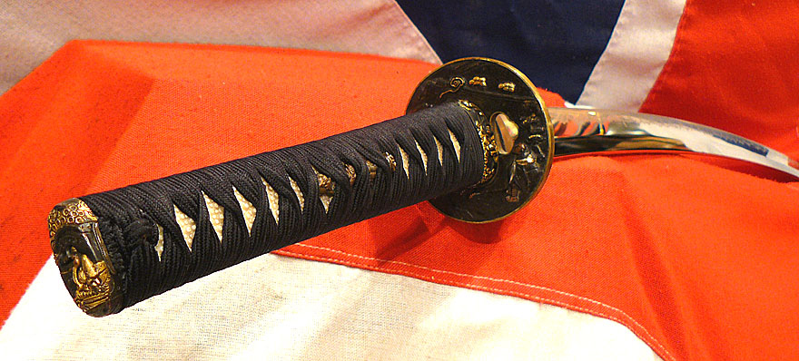 A Simply Magnificent 17th Century Samurai Katana with Signed Soten Gold and Shakudo Mounts. A Spectacular Museum Grade Katana