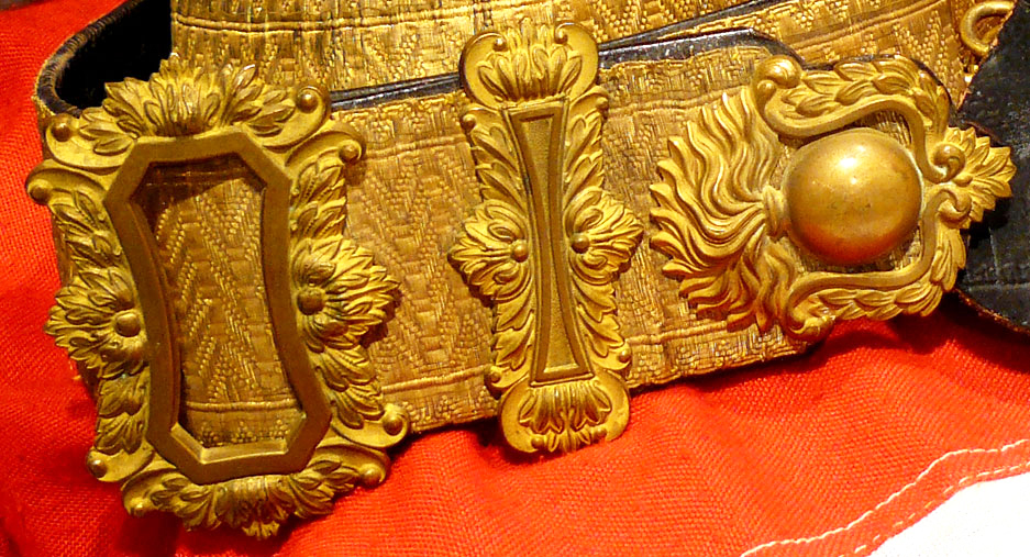 An Original, Antique, Edwardian Royal Artillery Undress Pouch and Bullion Dress Cross Belt