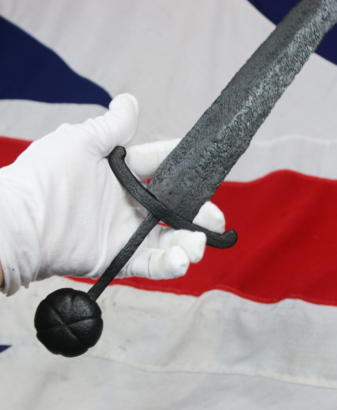 A Fabulous, Original, Museum Piece, A Medieval Knight's 13th to 15th Century Long Dagger From the Time of the Plantagenet & Lancastrian Kings, From Henry IIIrd, Edwards I/II/III, Richard IInd to King Henry IVth, & King Henry Vth's Battle of Agincourt