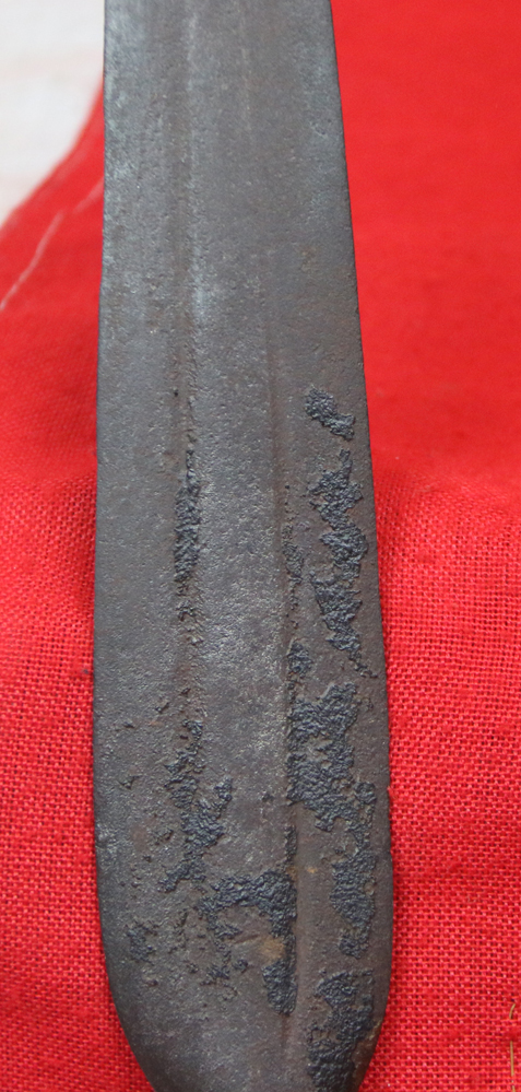 A Superb, Original, 15th Century Tanged Lance Head From the Battle Of Agincourt of 1415 . Acquired in the 1820's at a ‘Grand Tour’ Battle Site