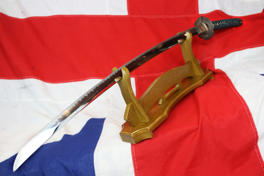 A Beautiful, Shinto Period, Handachi Mounted Samurai Katana. Fitted With All Original Edo Mounts. Showing Great Quality, Shibui {Quietly Reserved} And Without Undue Extravagance. An Impressive Sword With Incredible & Elegant Lines & Curvature