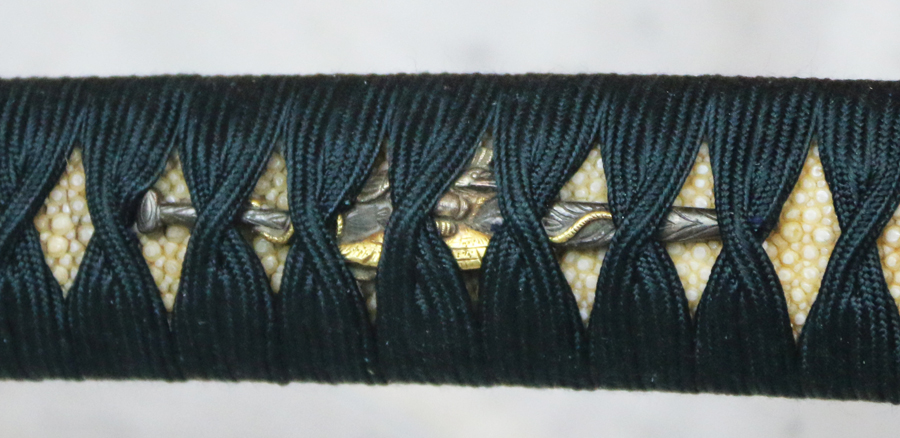 A Beautiful, Shinto Period, Handachi Mounted Samurai Katana. Fitted With All Original Edo Mounts. Showing Great Quality, Shibui {Quietly Reserved} And Without Undue Extravagance. An Impressive Sword With Incredible & Elegant Lines & Curvature