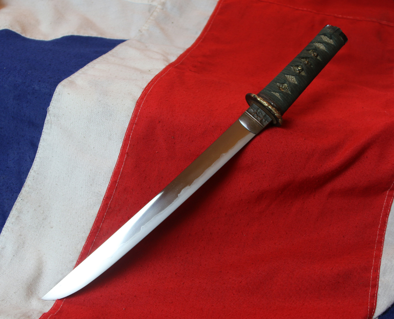 A Beautiful & Impressive Shinto Period Long Samurai Tanto Circa 1650