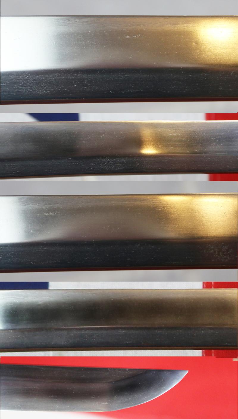 A Powerful Long & Formidable Samurai Antique Shinto Period Katana Signed Blade, of Shumada Kami Taira Yoshisuka, With an Incredible Yadome no Jutsu, Arrow Defensive Blocking Mark & Matsushiro Sinano School Koshirae