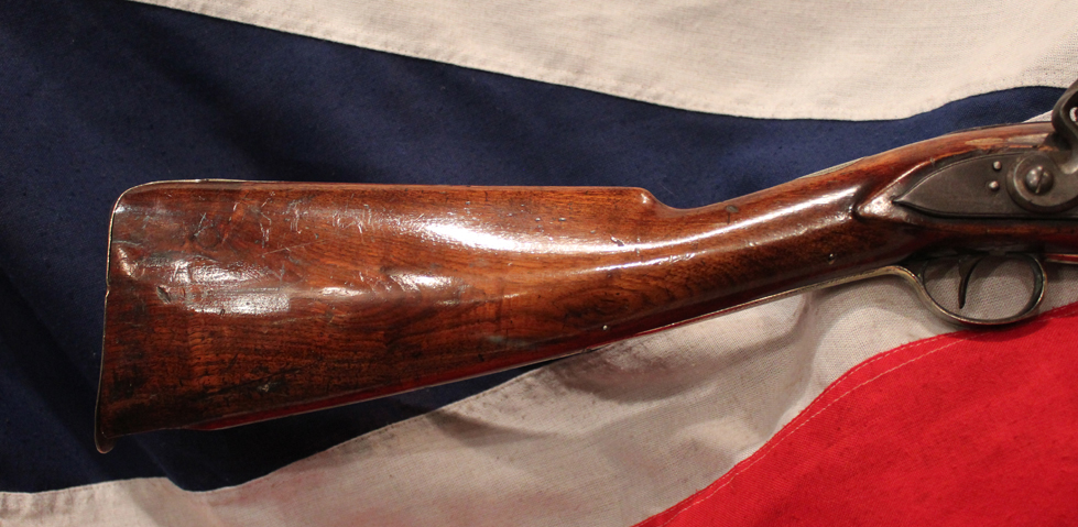 Fine, Incredibly Beautiful Presentation, King George IIIrd Brass Barrel Blunderbuss. Presented to John Holmes, of HMS Thunderer 'As A Token Of Regard' in London 1800. Potentially, It May Have Seen Service At the Battle of Trafalgar. By Thomas, of London