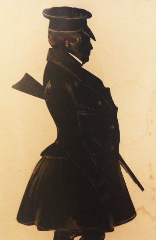 Another Fabulous Christmas Gift Idea. A Superb Pair of Regency Silhouette Portraits of a Scottish Lady and Gentleman, Possibly by George Atkins