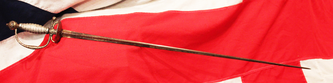 A Wonderful 18th Century French Small-Sword of Parcel Gilt and Blued Steel A Simply Stunning Museum Grade Piece