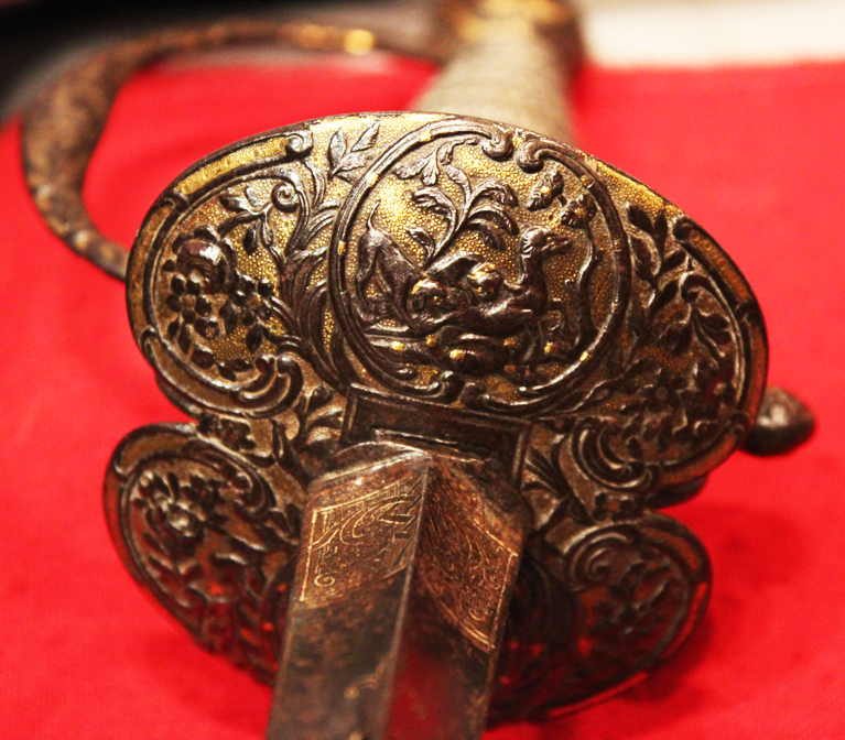 A Wonderful 18th Century French Small-Sword of Parcel Gilt and Blued Steel A Simply Stunning Museum Grade Piece