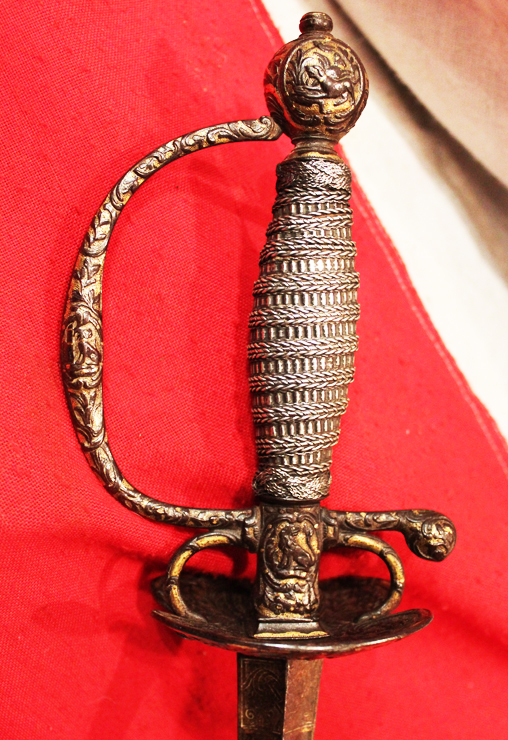 A Wonderful 18th Century French Small-Sword of Parcel Gilt and Blued Steel A Simply Stunning Museum Grade Piece