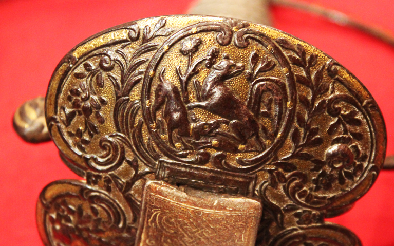 A Wonderful 18th Century French Small-Sword of Parcel Gilt and Blued Steel A Simply Stunning Museum Grade Piece