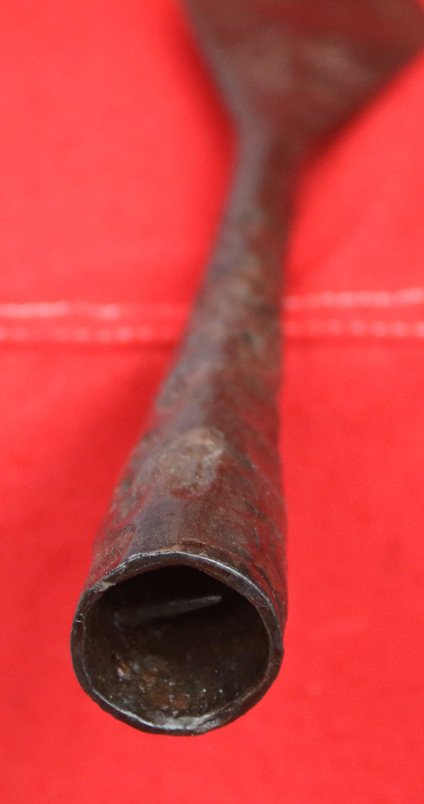 A Superb, Original, Long Viking Spear Head 1000 to 1100 Years Old, In Superb Excavated Condition. A True Museum Piece