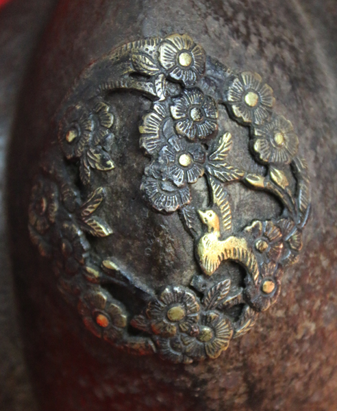 A Very Attractive, Edo Era 17th to 18th Century Samurai's Tetsu Abumi Stirrup,