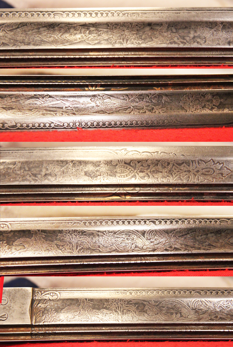 A Most Rare, Original, Romanov, Russian Cossack Solid Silver Shashka & Silver Cossack Whip With Concealed Dagger, 'The Imperial Russian Honour Sword & Nagaika Awards of Gallantry' Awarded by The Czar The Russian Version of the British Victoria Cross