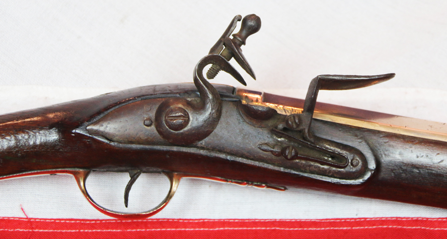 A Fabulous, Incredibly Impressive, Historical & Very Rare Large 1754 American Anglo-French-Indian War & Revolutionary War of 1776 Period Flintlock Sea Service Bronze Cannon Barrel Blunderbuss. A Stunning Work Of Art As Much As A Huge Sea Service Flintlock