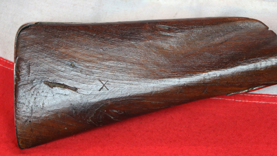 A Fabulous, Incredibly Impressive, Historical & Very Rare Large 1754 American Anglo-French-Indian War & Revolutionary War of 1776 Period Flintlock Sea Service Bronze Cannon Barrel Blunderbuss. A Stunning Work Of Art As Much As A Huge Sea Service Flintlock