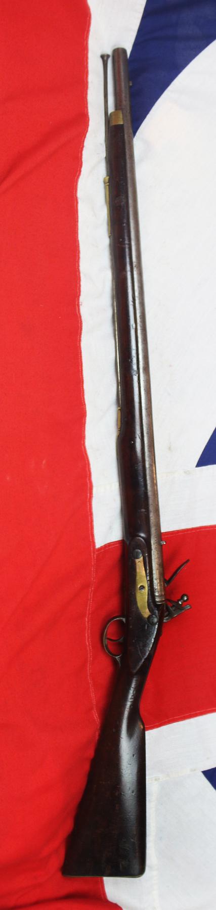 A Most Attractive Napoleonic Wars Era, Dublin Castle Flintlock Mounted Sergeant's Length 'Brown Bess' Musket